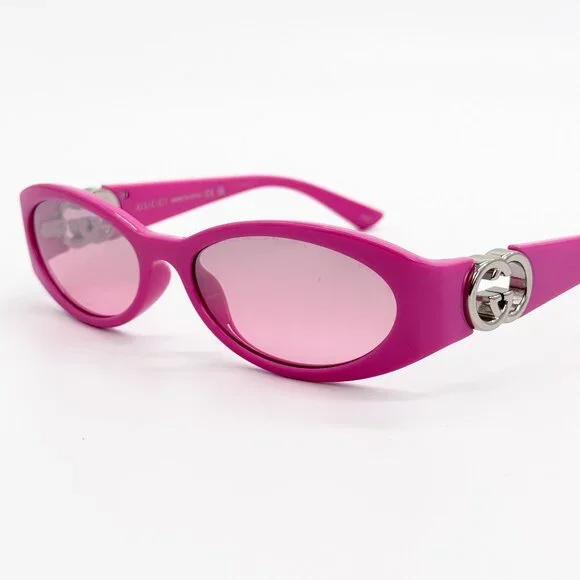 NEW GUCCI SUNGLASSES GG1660S 003 PINK WOMEN EYEWEAR GUCCI